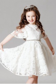 A-line Flower Girl Dress