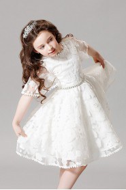 A-line Flower Girl Dress