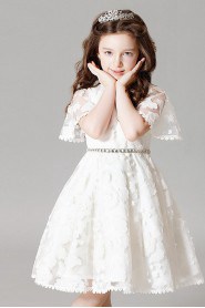 A-line Flower Girl Dress