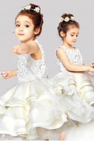 A-line Flower Girl Dress