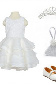 A-line Flower Girl Dress