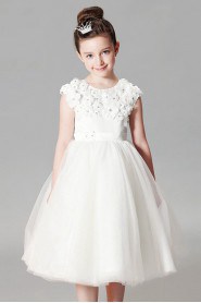 A-line Flower Girl Dress