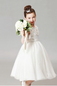 A-line Flower Girl Dress