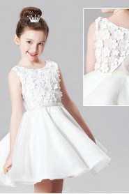 A-line Flower Girl Dress