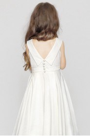 A-line Flower Girl Dress