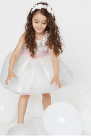 A-line Flower Girl Dress