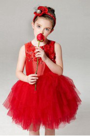 A-line Flower Girl Dress