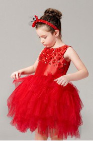 A-line Flower Girl Dress