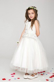 A-line Flower Girl Dress