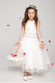 A-line Flower Girl Dress