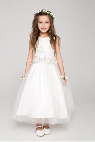 A-line Flower Girl Dress