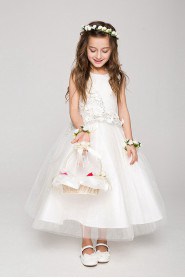 A-line Flower Girl Dress