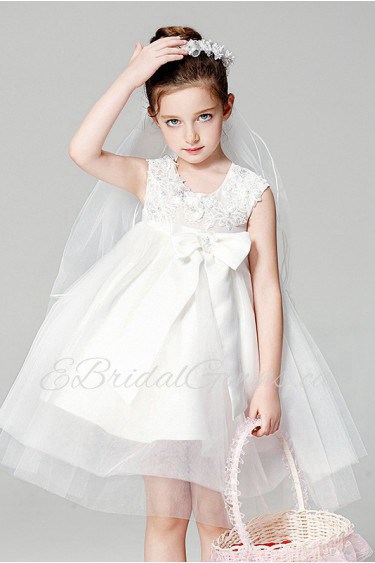 A-line Flower Girl Dress