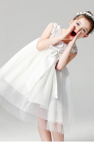 A-line Flower Girl Dress