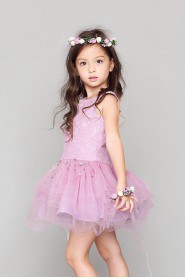 A-line Flower Girl Dress