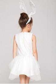 A-line Flower Girl Dress