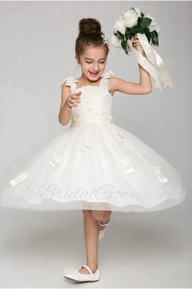 A-line Flower Girl Dress