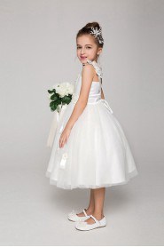 A-line Flower Girl Dress