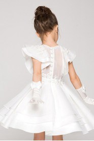 A-line Lace A-line Flower Girl Dress