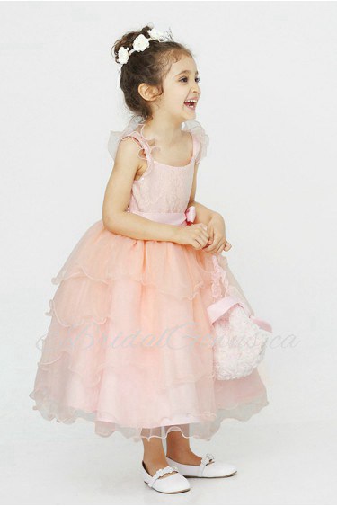 A-line Flower Girl Dress