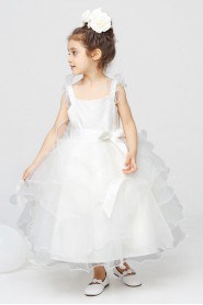 A-line Flower Girl Dress