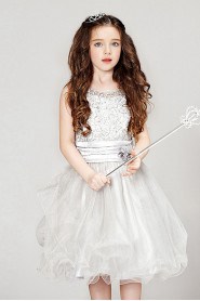 A-line Tulle Flower Girl Dress