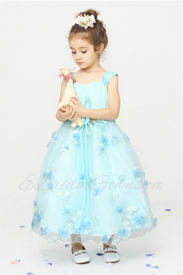 A-line Flower Girl Dress