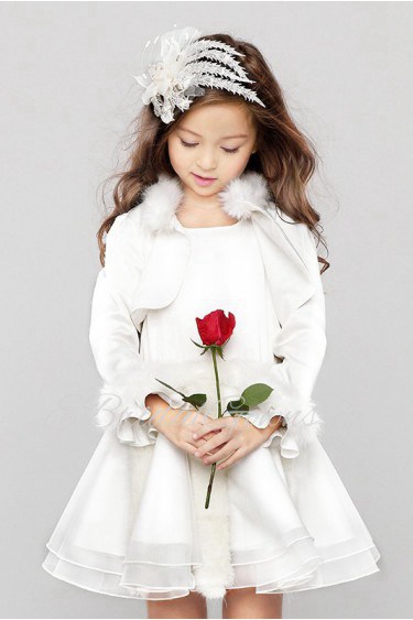 A-line Flower Girl Dress