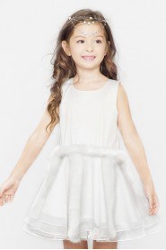 A-line Flower Girl Dress