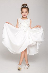 A-line Flower Girl Dress