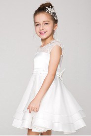 A-line Flower Girl Dress