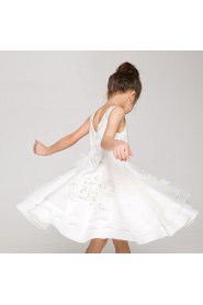 A-line Flower Girl Dress