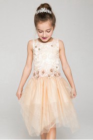 A-line Flower Girl Dress