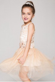 A-line Flower Girl Dress