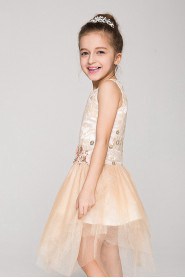 A-line Flower Girl Dress