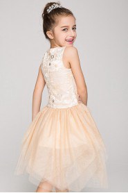 A-line Flower Girl Dress