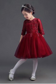 A-line Flower Girl Dress