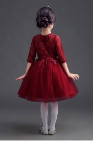 A-line Flower Girl Dress