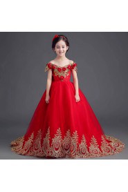 A-line Flower Girl Dress