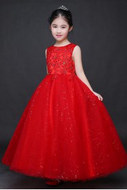 A-line Flower Girl Dress