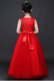 A-line Flower Girl Dress