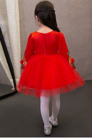 A-line Flower Girl Dress