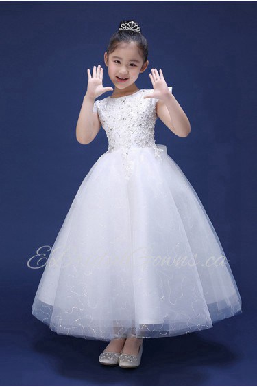 A-line Flower Girl Dress