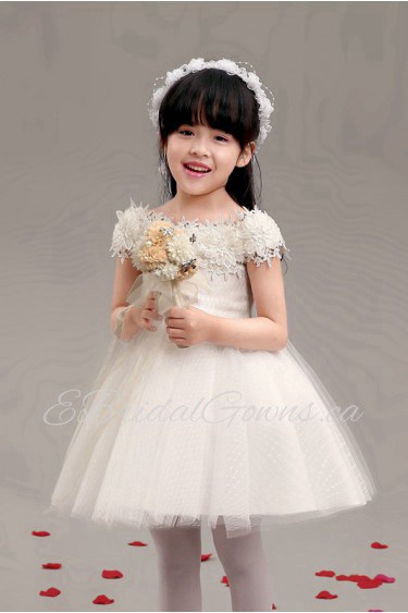 A-line Flower Girl Dress