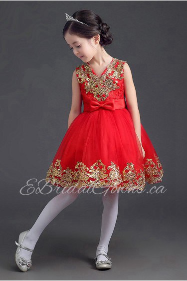 A-line Flower Girl Dress