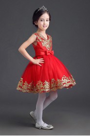 A-line Flower Girl Dress