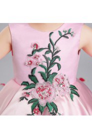 A-line Flower Girl Dress