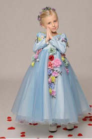 A-line Flower Girl Dress