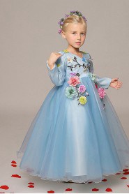 A-line Flower Girl Dress