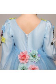 A-line Flower Girl Dress